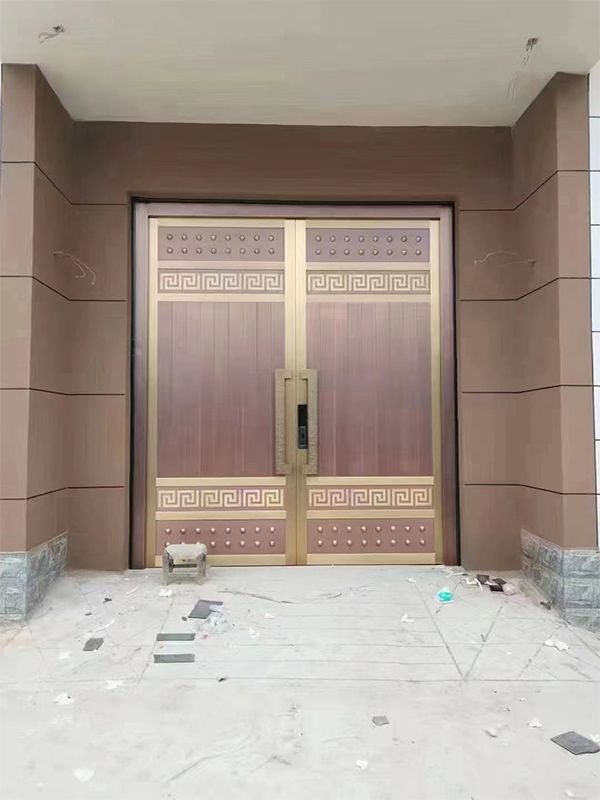 鋼銅大院門實拍